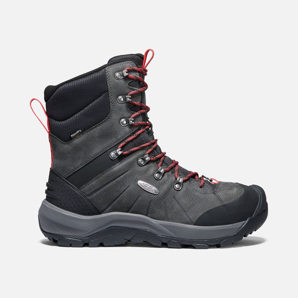 Keen Laarzen Heren Donker Grijs - Revel Iv Hoog Polar - 21647-GRIB